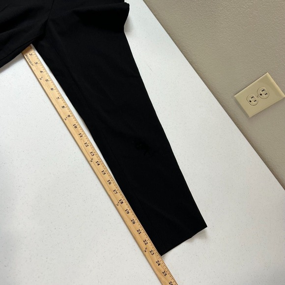 The Kopples Women Straight Leg Wool Dress Pants High Rise Solid Black Size 36‎ - Picture 10 of 14